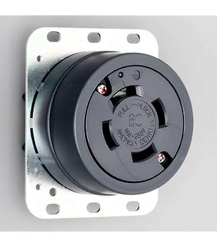 Amazon.co.jp: アメリカン電機 引掛形 ゴムプラグ 接地3P 60A 250V